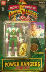 Mighty Morphin Power Rangers Auto Morphin Green Ranger Tommy © 1994 Bandai 2316